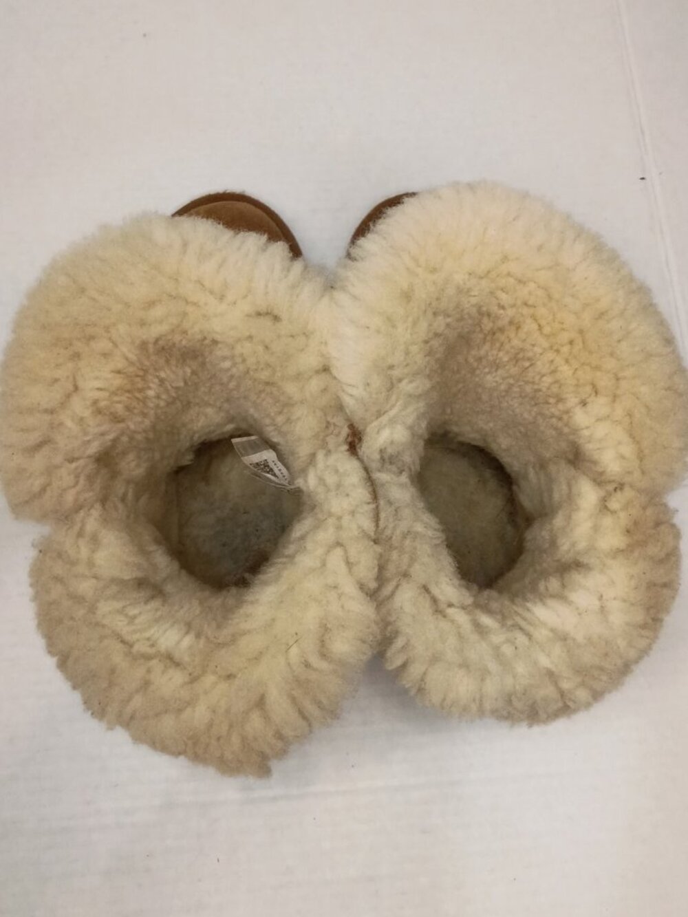 UGG Bailey Button II Chestnut Suede Shearling Boots Women’s Size 7 - Picture 5 of 7